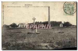 Old Postcard Between Ploermel and Josselin Heath Mi way or book was the battl...