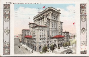 Hotel Vancouver Vancouver BC Leonard Frank c1922 Postcard F25