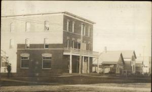 Street Scene Town Buildings St. Paul MN Cancel - Canada?c1910 Real Photo RPPC