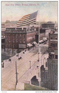 AURORA, Illinois, PU-1913; East Fox Street Bridge