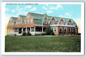 Dartmouth Massachusetts Postcard Salters Point Inn South c1920 Vintage Antique