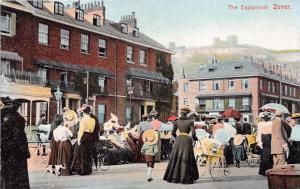 DOVER KENT UK THE ESPLANADE~PRAMS POSTCARD