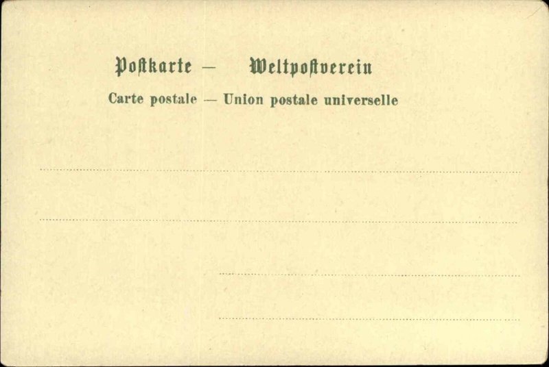 Paul Kohl Chemnitz Lapland Heraldic Emblems Insignia c1910 Postcard