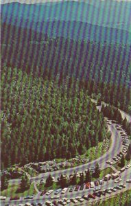 Tennessee Gatlinburg The Parking Area At Clingmans Dome