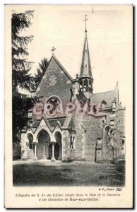 Old Postcard Paris Chapel Chene erected in the Bois de la Garenne one kilomet...