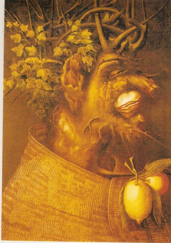 G. Arcimboldo. Year's Seasons, Winter Modern Fine Art, Paint...