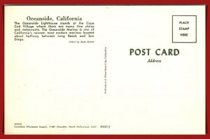 California, Oceanside - Lighthouse At Cape Cod Village - [CA-856]
