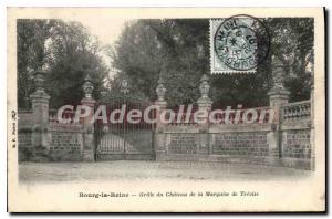 Old Postcard Bourg la Reine du Chateau Grille Marquise de Treviso