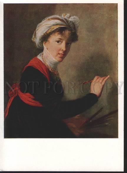 117468 Self-Portrait VIGEE-LE BRUN French PAINTER Artist Old