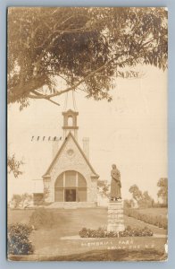 GRAND PRE CANADA MEMORIAL PARK ANTIQUE REAL PHOTO POSTCARD RPPC