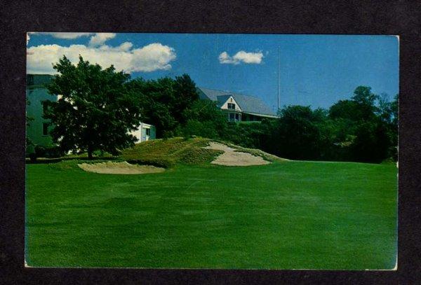 MA Tedesco Country Golf Course Marblehead Mass Massachusetts Postcard Golfing