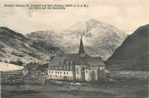 Mountaineering Austria Hospiz St. Christof auf dem Arlberge (Tyrol) 1912