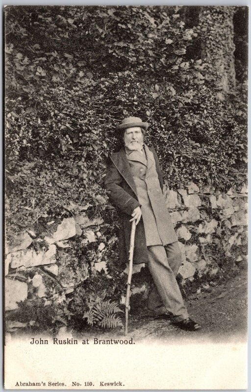 John Ruskin At Brantwood England United Kingdom Postcard