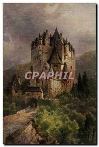 Postcard Old Burg im eltz Moseltale