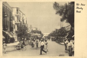 israel palestine, TEL-AVIV, Allenby Street, Traffic Police (1930s) Postcard