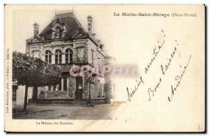 La Mothe Saint Heraye Old Postcard Home of Rosieres