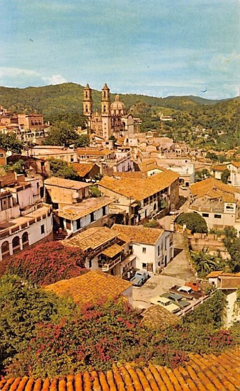 Vista Panoramica Taxco Mexico Tarjeta Postal Unused 