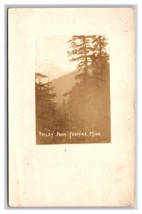 RPPC View From Premier Gold Mine near Stewart BC Canada 1920 Postcard R18