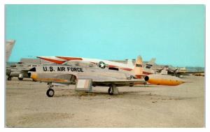 US Air Force Lockheed T-33A Training Aircraft Postcard