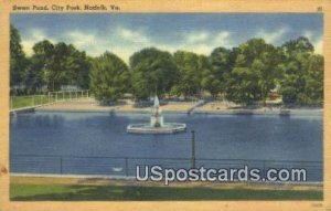 Swan Pond, City Park - Norfolk, Virginia