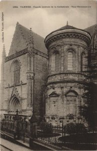 CPA VANNES-Facade laterale de la Cathedrale-Tour Renaissance (27351)