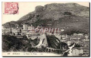 Old Postcard Monte Carlo Monaco Palace of Prince