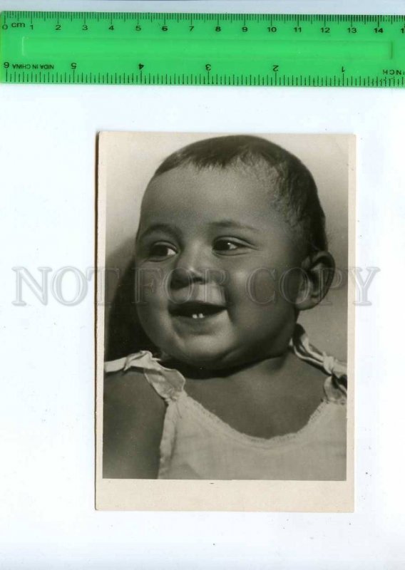 198564 AVANT-GARDE Smiling Girl Vintage PHOTO 1934 GERSHMAN