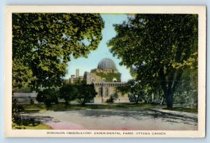 Ottawa Ontario Canada Postcard Dominion Observatory Experimental Farm c1950's