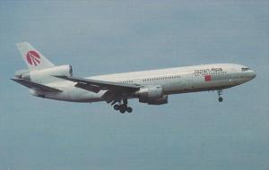 Japan Asia McDonnell DC-10-40 At Kai Tak Airport Hong Kong