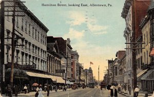 Hamilton Street, looking East Allentown, Pennsylvania PA s 