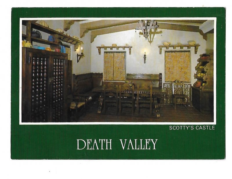 Scotty's Castle Kitchen Nook Area Death Valley California  4 by 6