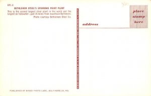 Bethlehem Steel's Sparrows Point Plant Baltimore, Maryland MD