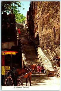 M-8296 The Queen's Staircase The Bahama Islands Nassau