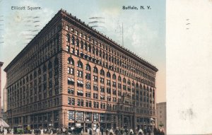 Buffalo NY, New York - The Ellicott Square Building - pm 1911 - DB