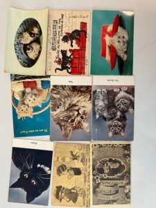 27 CATS KITTENS Vintage Postcards Lot FREE SHIPPING