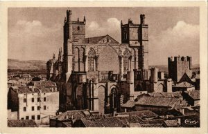 CPA Narbonne Abside Cathedrale St.Just FRANCE (1013142)