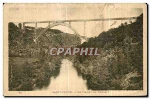 Old Postcard Saint Flour The Garabit Viaduct