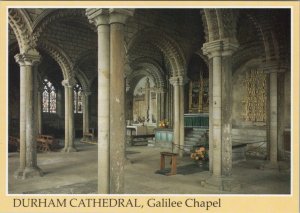 Co Durham Postcard - Galilee Chapel, Durham Cathedral     RR13608