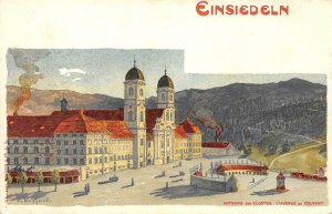 EINSIEDELN Schwyz, Switzerland c1900s Vintage Postcard