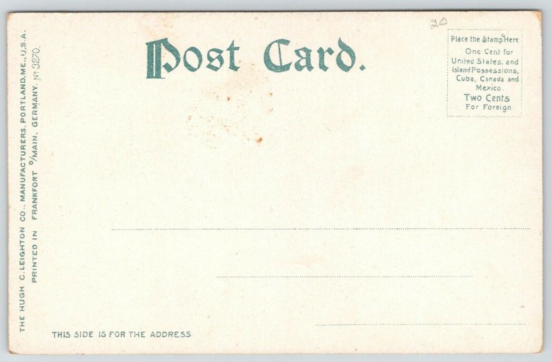 Burlington Vermont~Lake Champlain & Adirondacks~Lone Cabin on Waterfront~c1905