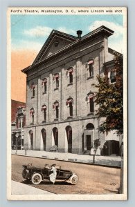 Washington D. C., Ford's Theatre, Where Lincoln Was Shot, Vintage Postcard