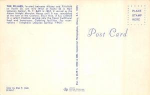 NY, New York THE PILLARS RESTAURANT New Lebanon Center ROADSIDE c1950's Postcard