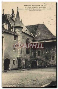 Old Postcard Besancon Court of & # 39ancien ARCHDIOCESE