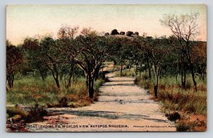 Matopos  Rhodesia  Africa    Postcard