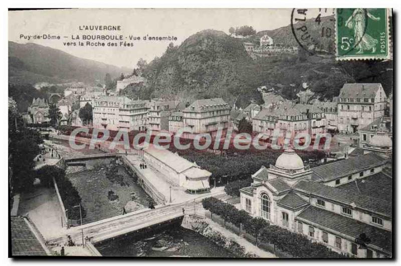Old Postcard From La Bourboule Overview