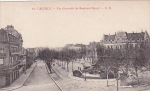 France Valence Vue d'ensemble du Boulevard Bancel