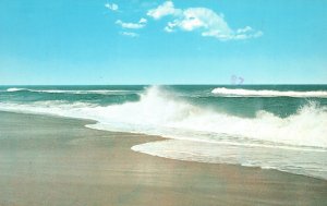 Postcard Outer Banks Virgin Beach From Caffeys Inlet To Hatteras North Carolina