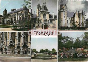 Postcard Modern Wonders of Berry Bourges (Cher) Apse of the Cathedral