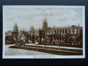 Manchester Hospital ROYAL INFIRMARY - Old RP Postcard