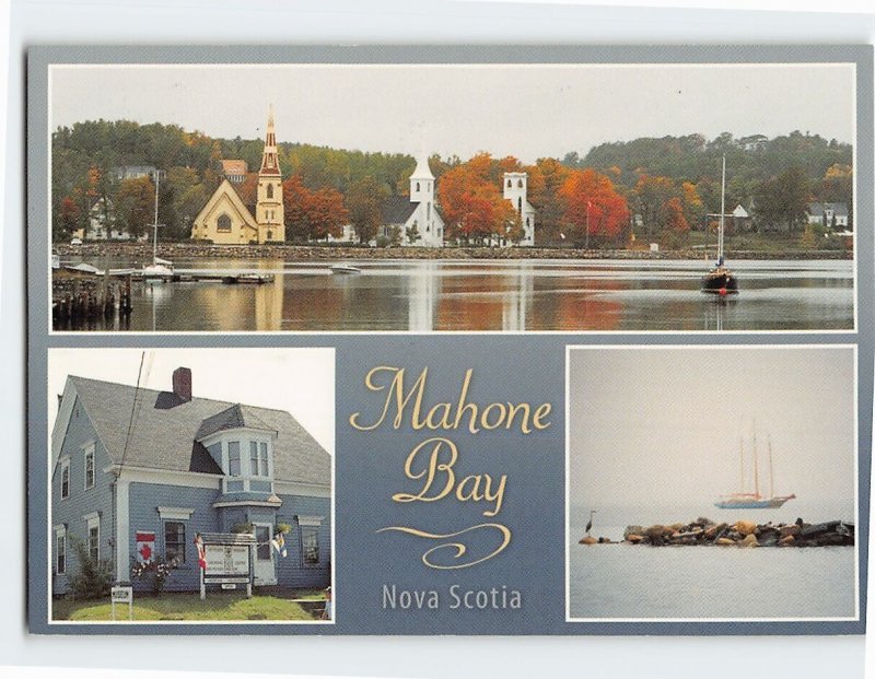 Postcard Mahone Bay, Canada